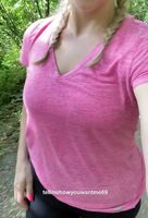 Who doesn’t wanna see some titties in the wild while they hike?!