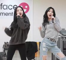 Dreamcatcher - Sua & Yoohyeon 7Rings dance practice
