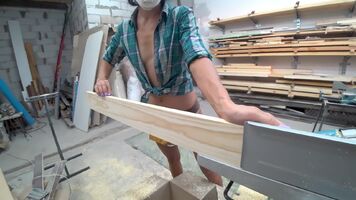I see that you like my first post so here is some more ;) Floating Metal Table Part 4p3.2 - Woodworking Day 3 GIF 2 Music 