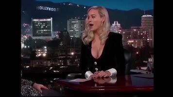Just listening to Brie Larson talk about her boobs is so hot, never mind staring at them