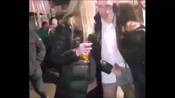 Drunk guy gets lucky