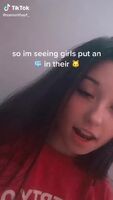 I found the perfect TikTok trend for you guys to babe cock. Record yourself sliding into a toy to match her reaction.