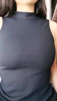 This tight top keeps my boobs hidden when I want them to be - but they spill out as soon as they get a chance!