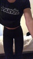 Thought you might want to watch me undress after my workout