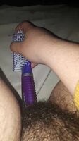 fucking myself with my hairbrush!