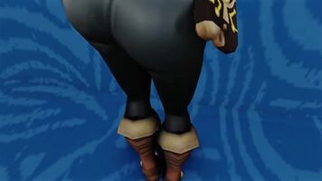Princess Zelda shaking her booty