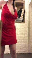 went out into my apartment stairwell in my slutty new dress